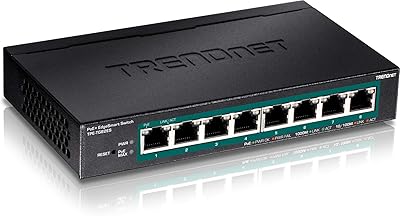 TRENDnet TPE-TG82ES 8-Port Gigabit EdgeSmart PoE+ Switch
