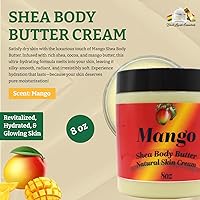 Black Lavish Essentials Ultra-Soft Shea Body Butter, Mango, 8oz — image 2