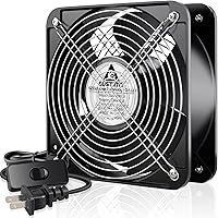 GDSTIME AXIAL Fan 20060, 200mm x 200mm x 60mm, 120V AC — image 1