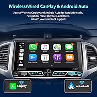 Alondy PAX-7625W Double Din Car Stereo with Wireless Apple CarPlay/Android Auto — image 3