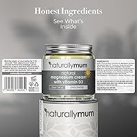 NaturallyMum Magnesium Cream with Vitamin D3 4 Fl Oz — image 7