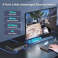 VIMIN 6-Port 10G/2.5G Ethernet Switch — image 2