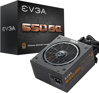 EVGA 650 BQ 80+ Bronze 650W Semi Modular Power Supply