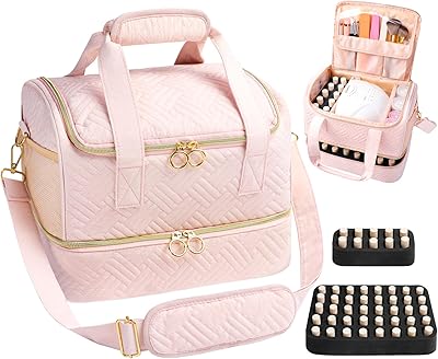 Veirdro Nail Polish Organizer Bag