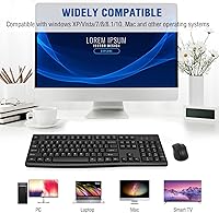 EDJO Wireless Keyboard and Mouse Combo — image 7