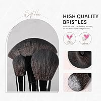 Docolor 30-Piece Obsidian Makeup Brush Set — image 7