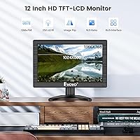 Eyoyo 12-inch Monitor 1366x768 — image 2