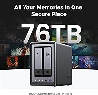 UGREEN NASync DXP2800 2-Bay NAS, 8GB RAM, Intel N100 CPU — image 3