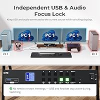 TESmart HKS403-P23 4-Port Triple Monitor HDMI KVM Switch — image 8