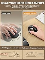 SABLUTE Wireless Trackball Mouse — image 3