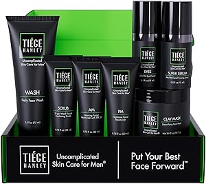 Tiege Hanley Level 4 Skin Care Set for Men, 7 Piece Kit Review