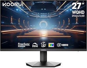 KOORUI 27″ QHD IPS Gaming Monitor Review