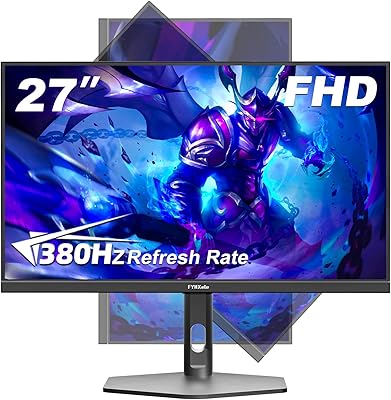 FYHXele 27-inch 380Hz Gaming Monitor