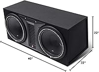 Rockford Fosgate Punch P1-2X12 Dual 12″ Loaded Subwoofer Enclosure — image 5