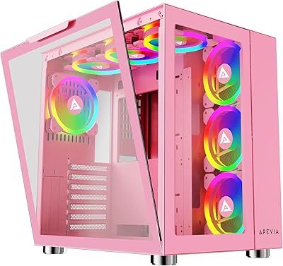 Apevia Prism-Elite-PK Gaming PC Case