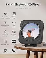 ENVYCLOUD KC-808 Portable Bluetooth CD Player — image 2