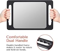 TASALON Unbreakable Hand Mirror with Double Handle — image 6