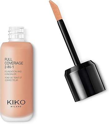 KIKO Milano Full Coverage 2 in 1 Foundation & Concealer, Shade 20 - Cool Rose