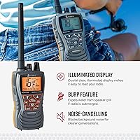 Cobra MR HH350 FLT Handheld Floating VHF Marine Radio — image 4