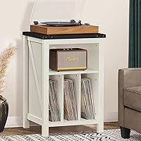 Joaxswe Record Player Stand with Vinyl Record Storage — image 7