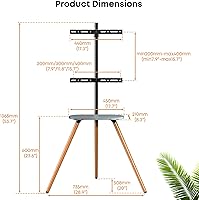 PUTORSEN Easel TV Stand for 43-65-Inch Screens — image 6