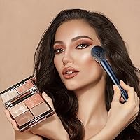 EIGSHOW Professional Makeup Brush Set - 15 Piece, Blue — image 6