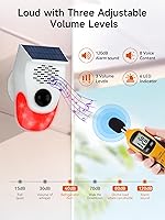 PILSAMAS CT90Y Solar Motion Sensor Alarm — image 4