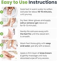 FOOT CURE Exfoliator & Callus Remover Pedicure Set – 4 Piece — image 4