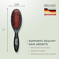 SHASH Since 1869 Hand Made in Germany Nylon Boar Bristle Brush (Extra Small) — image 8