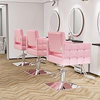 OmySalon Pink Hair Salon Chair — image 2