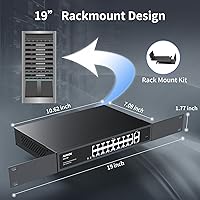 Aumox SG518P 18-Port Gigabit PoE Switch — image 6