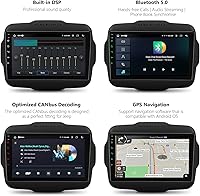 XTRONS IDP90RGJA Android 14 Car Stereo for Jeep Renegade 9 Inch — image 7