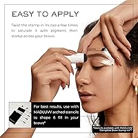 MADLUVV Brow Stamp Refill - Dark Brown — image 4