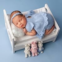 M&G House Newborn Photography Wooden Bed — image 1