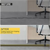 MYFAMIREA 10FT Floor Cord Cover — image 6