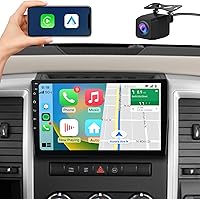 AWESAFE Car Radio Stereo for Dodge Ram 1500 2500 3500 2009-2012 with CarPlay Android Auto — image 1