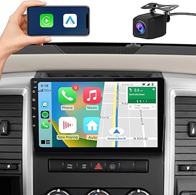 AWESAFE Car Radio Stereo for Dodge Ram 1500 2500 3500 2009-2012 with CarPlay Android Auto