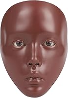 Bueuo Makeup Practice Face with Brushes and Sponge Set, Black — image 1