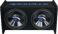 Rockville RV1212P Dual 12″ Car Audio Subwoofers — image 5