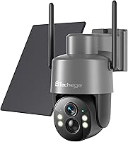 Techage CQ1SG-4G 4G LTE Cellular Solar Security Camera — image 1