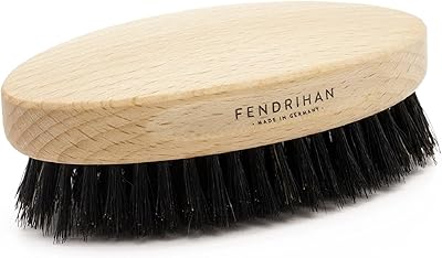Fendrihan Genuine Boar Bristle and Beech Wood Military Hair Brush