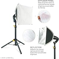 LINCO Lincostore Mini Softbox Lighting Kit 8x8inch — image 3