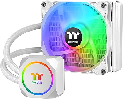 Thermaltake TH120 ARGB Motherboard Sync Snow Edition Liquid Cooling System