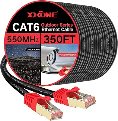 XXONE Cat 6 Ethernet Cable 350ft