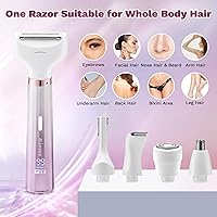 Psmicor 5-in-1 Electric Shaver Razor for Women — image 2