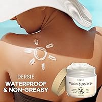 Dersie Beef Tallow Sunscreen with Zinc Oxide SPF 30, 4.23oz — image 5