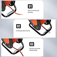 SURAIELEC 15A Extension Cord Storage Reel — image 6