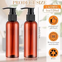 Nuenen 48 Pcs Refillable Lotion Bottles 4oz — image 2
