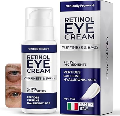 Pharmlitalia Under Eye Cream for Puffiness and Bags
