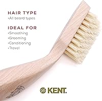Kent BRD2 Boar Bristle Beard Brush — image 6